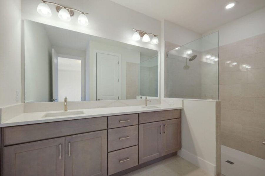 Furnished interior view inside a new home in Aqua, Bradenton (Image 7).