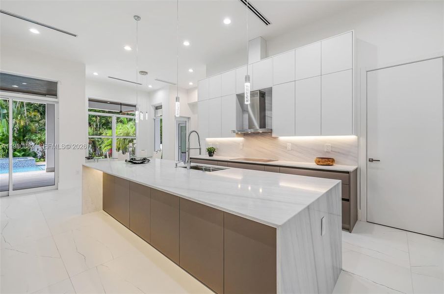 Furnished interior view inside a new home in , Biscayne Park (Image 12).