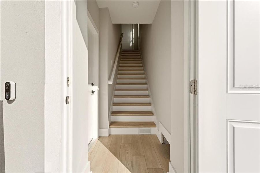 Spacious, unfurnished interior of a new home in Hunters Point, Cortez (Image 23). Spacious, unfurnished interior of a new home in Hunters Point, Cortez (Image 23).