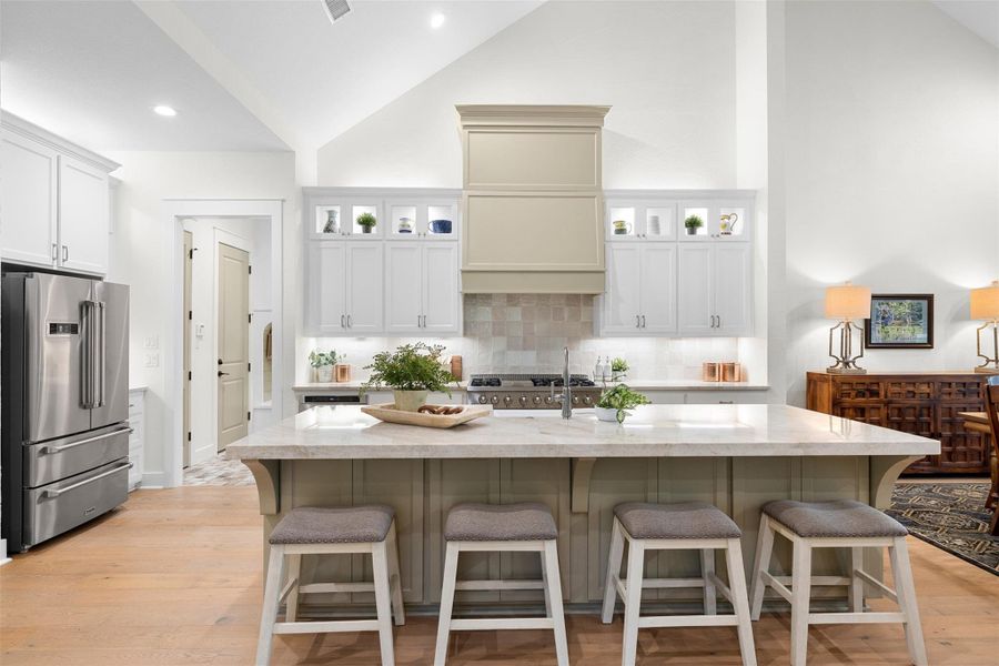 Furnished interior view inside a new home in , College Station (Image 8).