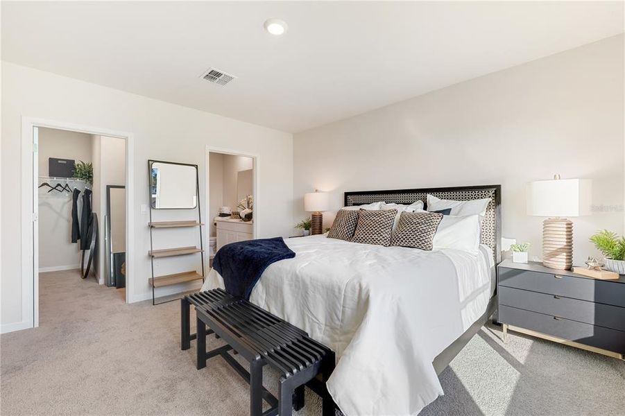 Furnished interior view inside a new home in Sea Cove, Punta Gorda (Image 7).