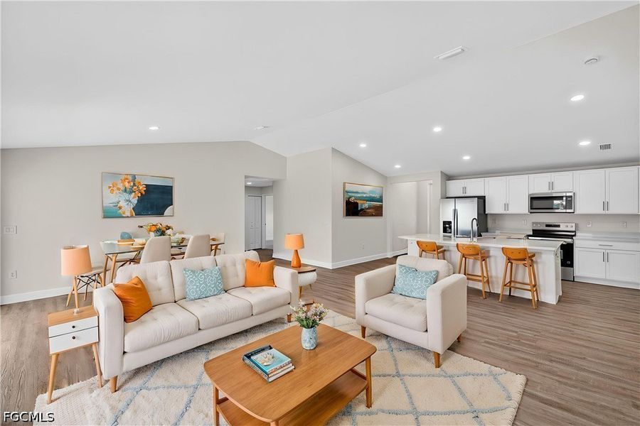 Furnished interior view inside a new home in Cape Coral, Cape Coral (Image 5).