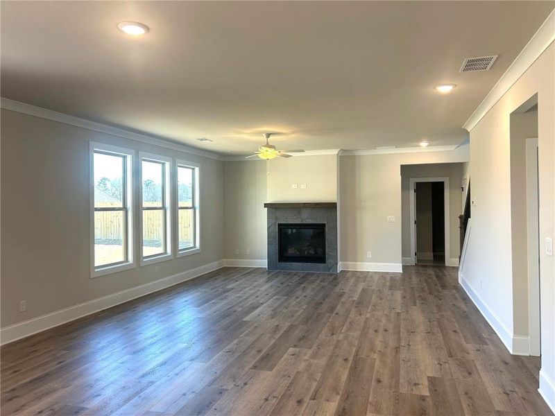 Spacious, unfurnished interior of a new home in , Cumming (Image 14). Spacious, unfurnished interior of a new home in , Cumming (Image 14).