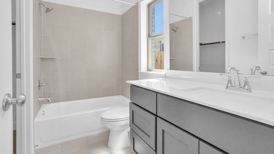 Furnished interior view inside a new home in Colton 55', Montgomery (Image 7). Furnished interior view inside a new home in Colton 55', Montgomery (Image 7).