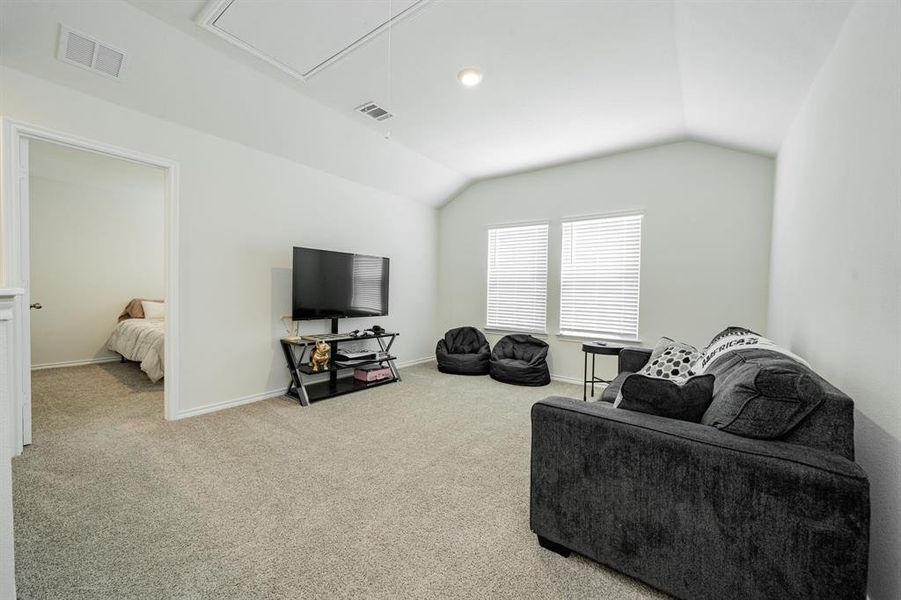 Furnished interior view inside a new home in , Forney (Image 3). Furnished interior view inside a new home in , Forney (Image 3).