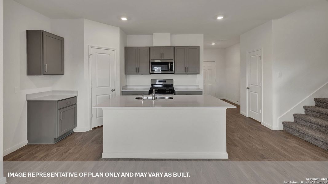 Furnished interior view inside a new home in Trace, San Marcos (Image 5). Furnished interior view inside a new home in Trace, San Marcos (Image 5).