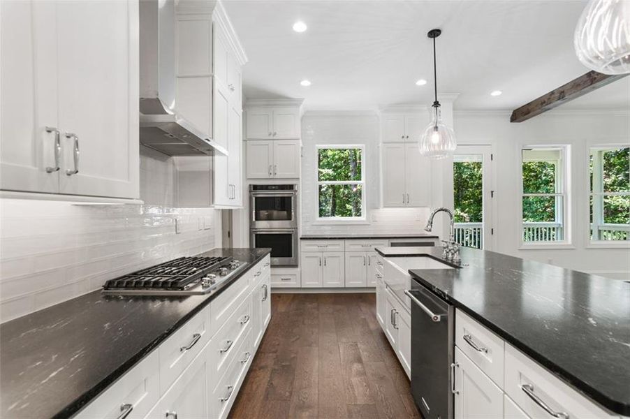 Furnished interior view inside a new home in , Marietta (Image 7).