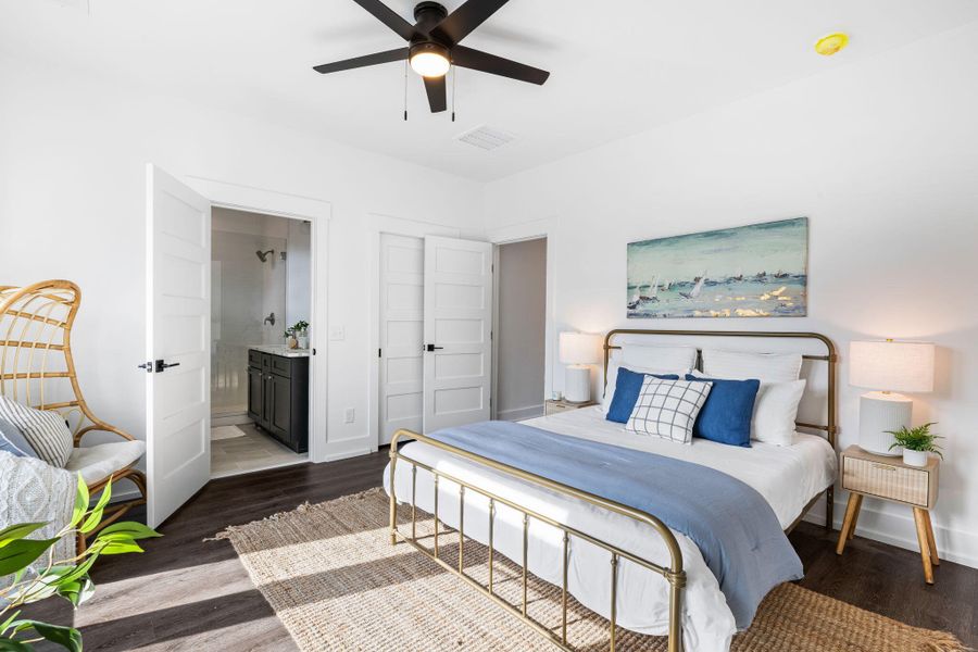 Furnished interior view inside a new home in , Charleston (Image 34). Furnished interior view inside a new home in , Charleston (Image 34).