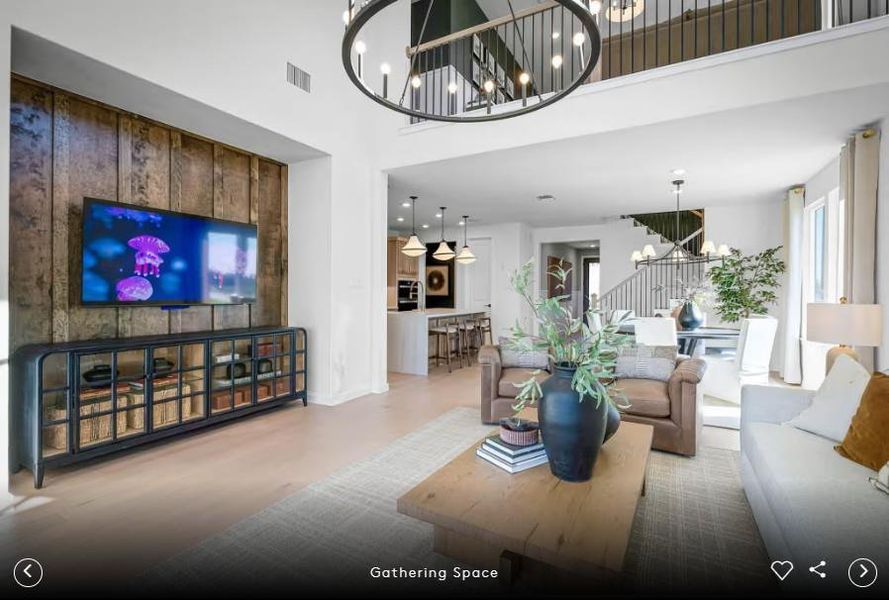 Interior photos- Photo of Pulte model home with same floor plan, not of actual home listed.