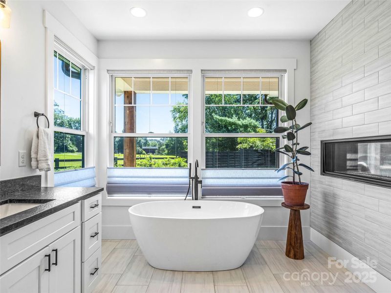 Furnished interior view inside a new home in , Mills River (Image 5).
