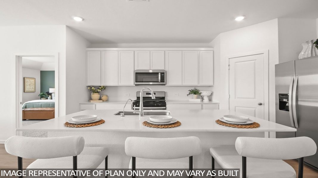 Furnished interior view inside a new home in Mill Creek, Magnolia (Image 9).