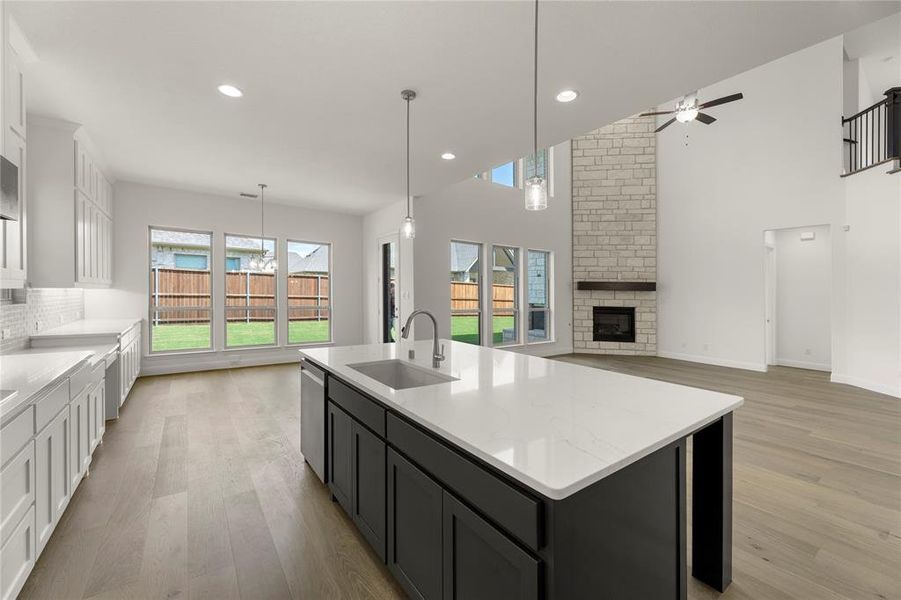 Furnished interior view inside a new home in Gideon Grove, Phase 2, Rockwall (Image 8). Furnished interior view inside a new home in Gideon Grove, Phase 2, Rockwall (Image 8).
