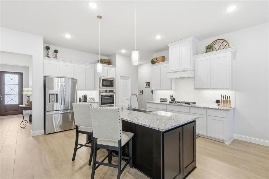 Furnished interior view inside a new home in , Midlothian (Image 12).