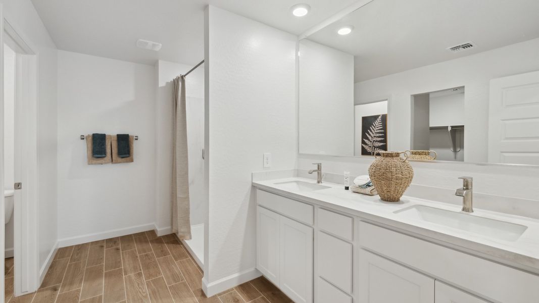 Furnished interior view inside a new home in Remington, Buckeye (Image 29).