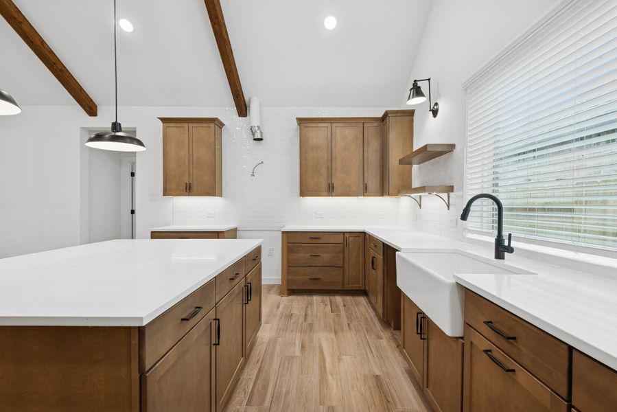 Furnished interior view inside a new home in Harvest Pointe, Needville (Image 10).