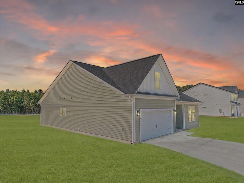 Front exterior of a new home in Beulah Church Road, Camden, SC, highlighting curb appeal (Image 19).