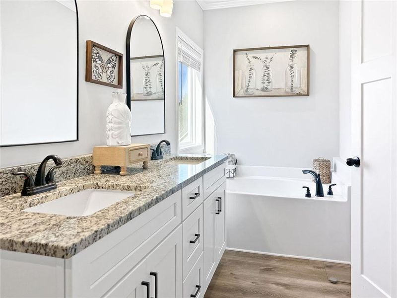 Furnished interior view inside a new home in , Rockmart (Image 7).