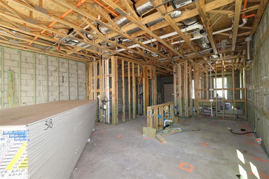 In-progress construction of a new home in Emerson Pointe, Apopka, FL (Image 8).