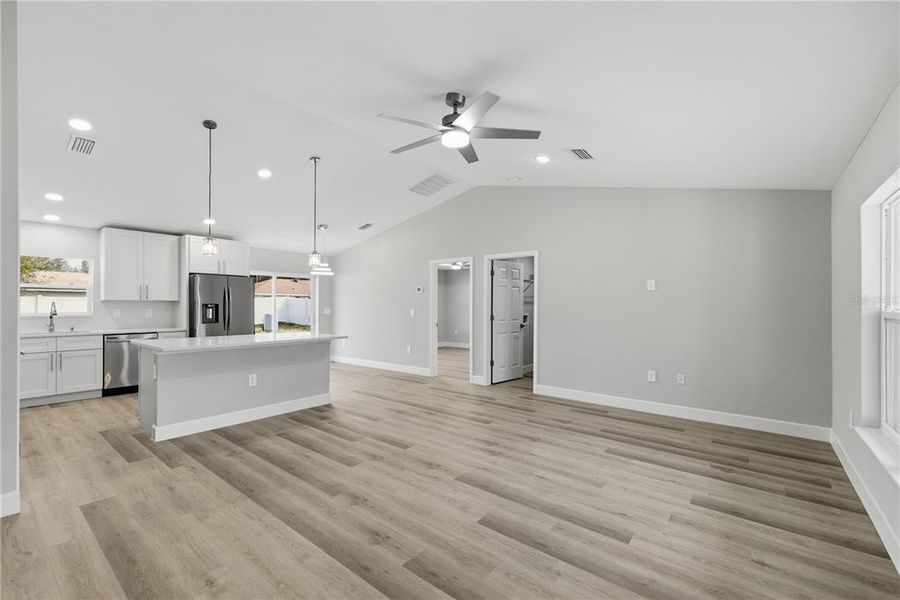 Furnished interior view inside a new home in , Summerfield (Image 9). Furnished interior view inside a new home in , Summerfield (Image 9).