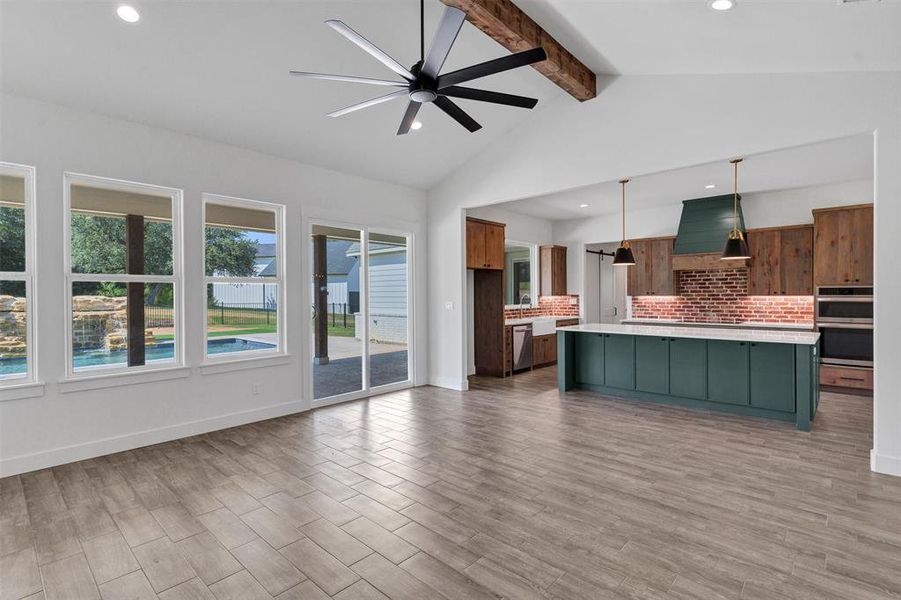 Furnished interior view inside a new home in , Granbury (Image 12). Furnished interior view inside a new home in , Granbury (Image 12).