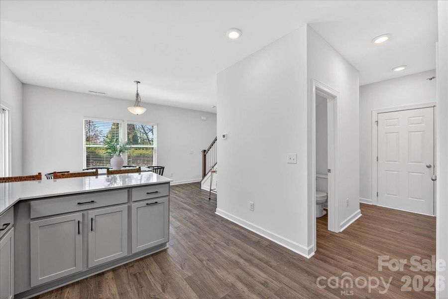 Furnished interior view inside a new home in , Charlotte (Image 28). Furnished interior view inside a new home in , Charlotte (Image 28).