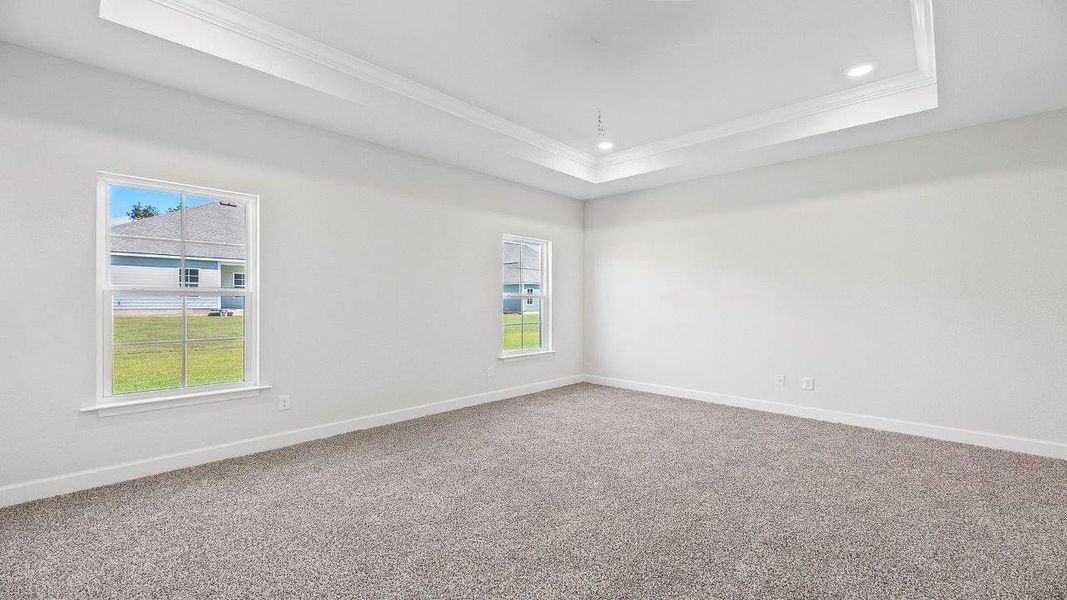 Representative unfurnished interior of a home built from the The Jasmine by D.R. Horton in Meadows at Rehwinkel, Crawfordville (Image 27).