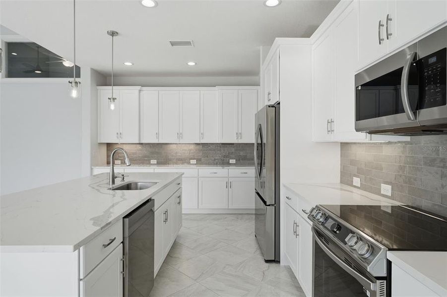 Furnished interior view inside a new home in , Port Charlotte (Image 8).