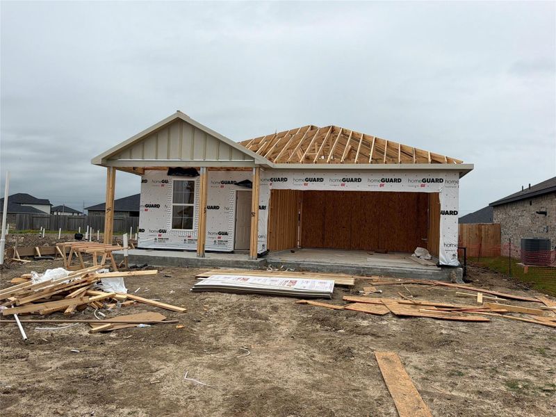 In-progress construction of a new home in Pearlbrook, Texas City, TX (Image 5). In-progress construction of a new home in Pearlbrook, Texas City, TX (Image 5).