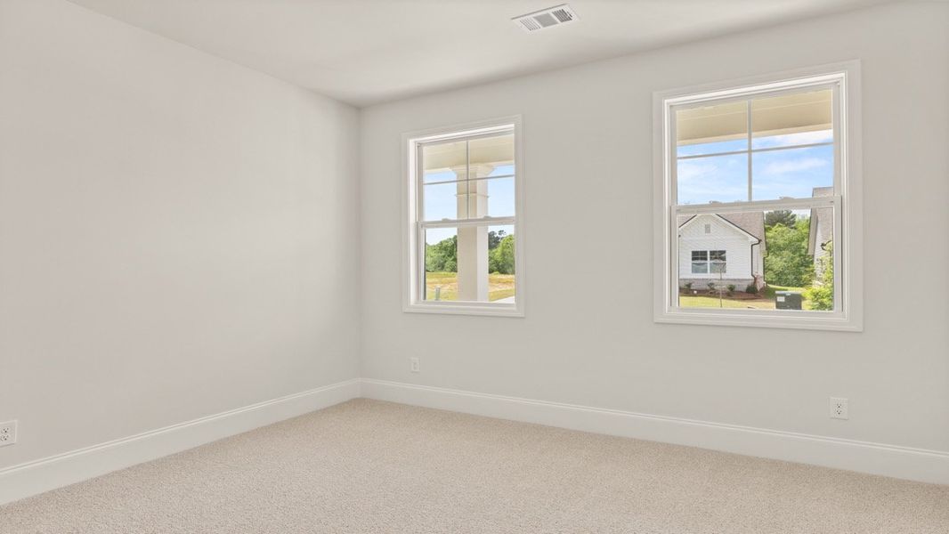 Representative unfurnished interior of a home built from the BRISTOL by D.R. Horton in Hamptons at Riverwood North, Dallas (Image 27).