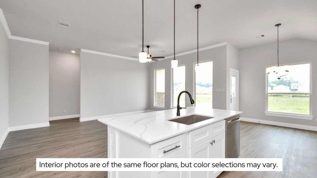 Furnished interior view inside a new home in Grand Oaks Reserve, Cleveland (Image 8).