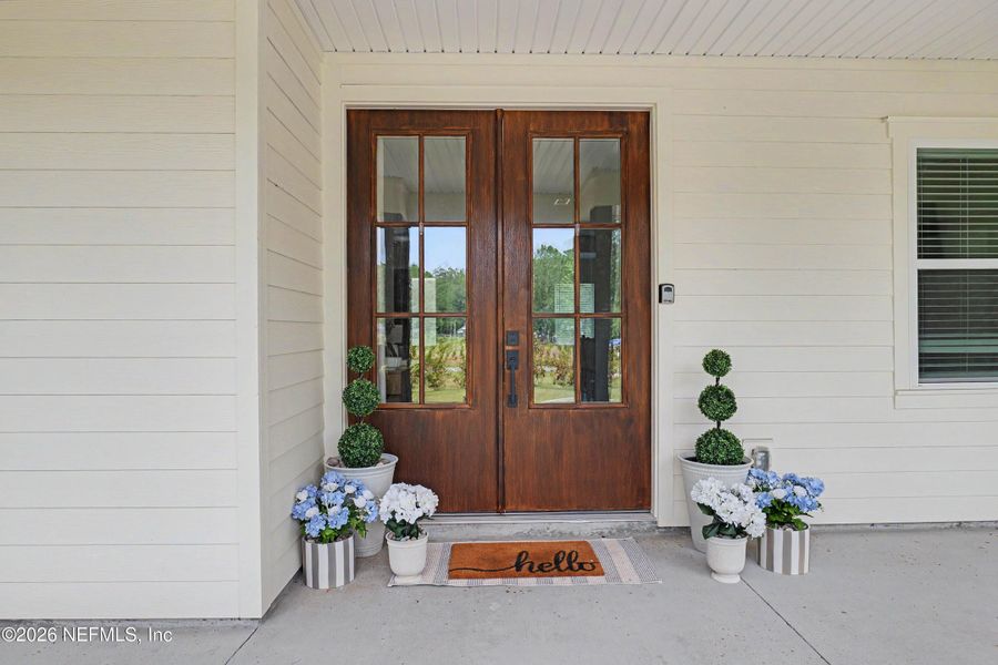 Exterior details and patio area of a home in , Callahan (Image 29).