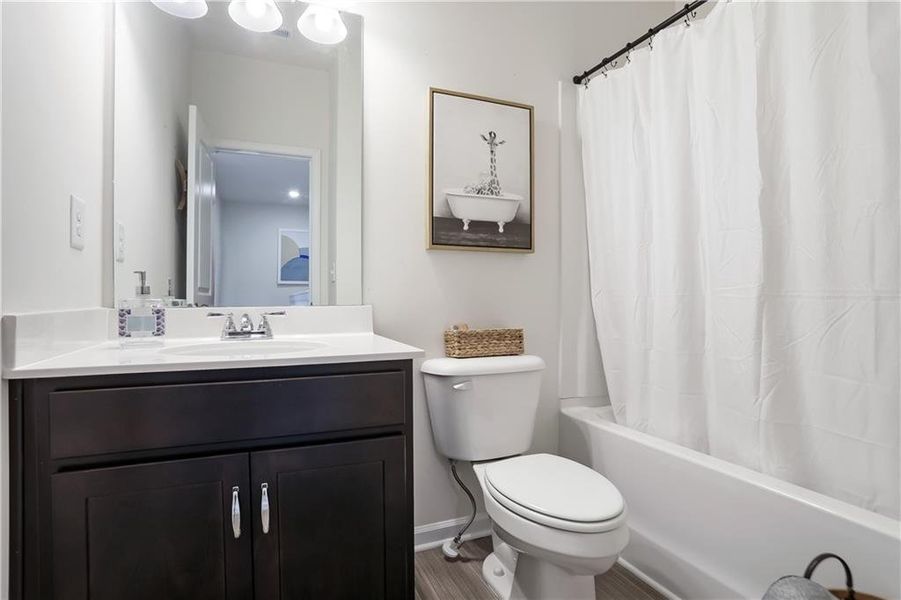 Furnished interior view inside a new home in , Sugar Hill (Image 28).