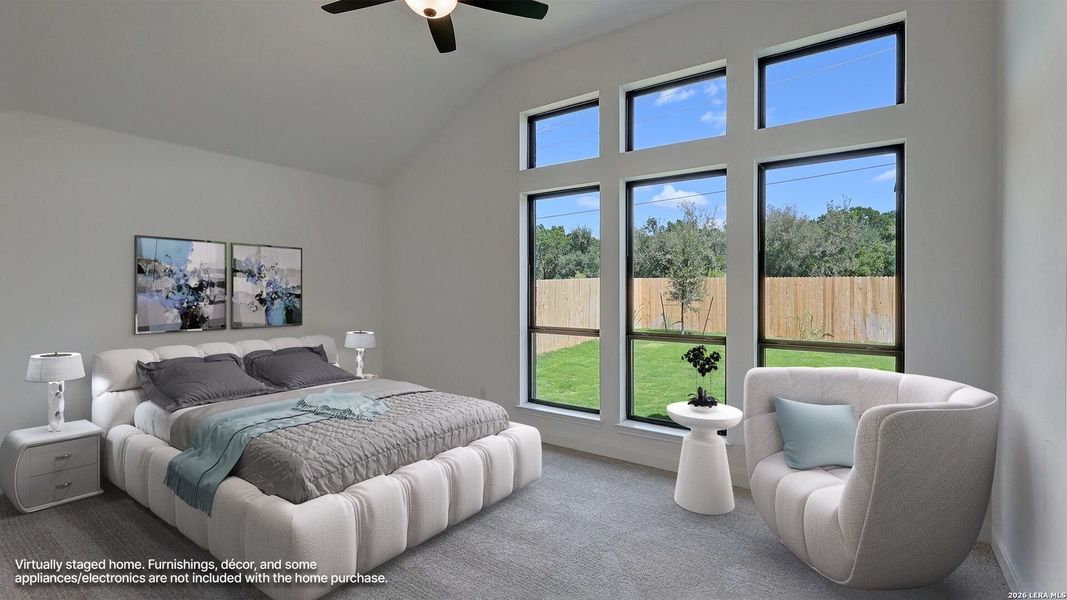 Furnished interior view inside a new home in Kallison Ranch, San Antonio (Image 15). Furnished interior view inside a new home in Kallison Ranch, San Antonio (Image 15).