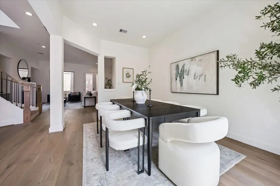 Furnished interior view inside a new home in , Houston (Image 5).