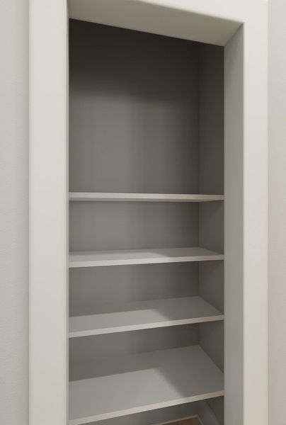 Representative interior finishes for a home built from the Abeline by Tri Pointe Homes in The Meadows, Denton (Image 16).