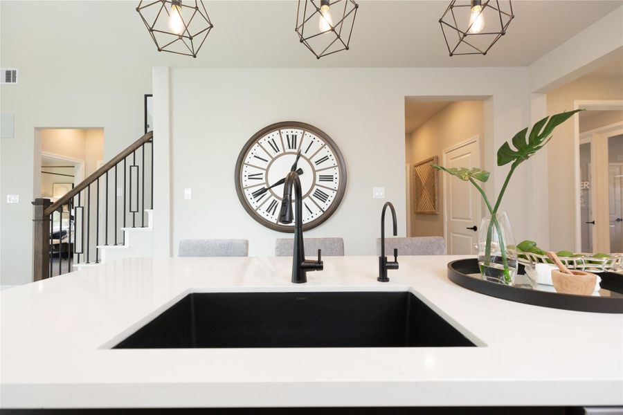 Close-up of interior finishes inside a home in , Conroe (Image 17).