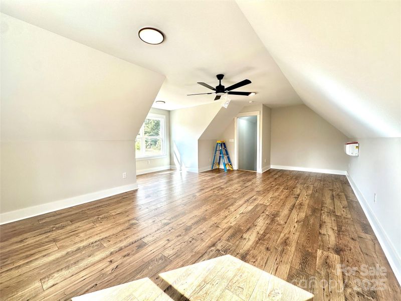 Finished Bonus over Garage