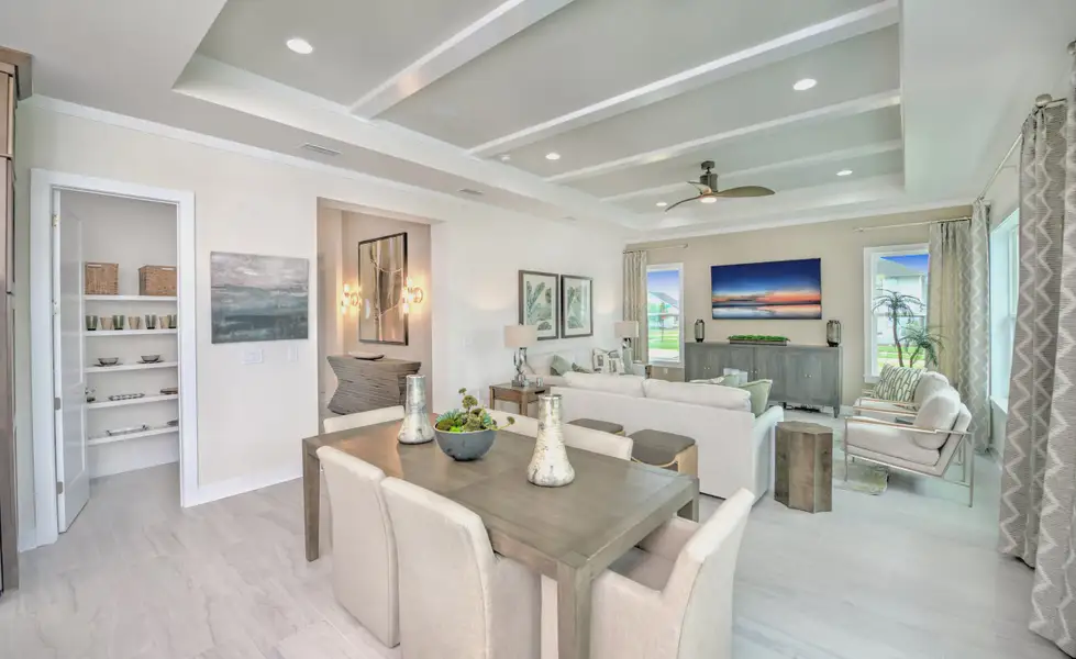 Furnished interior view inside a new home in Oakmont, Gainesville (Image 16).