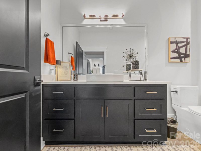 Basement Level Full Bathroom