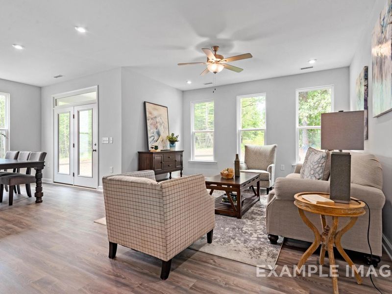 Representative furnished interior of a home built from the The Ash by Davidson Homes LLC in Retreat at North Main, Lillington (Image 16).