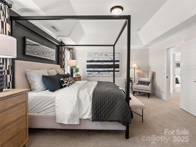 Furnished interior view inside a new home in Stonebridge Fairways, Monroe (Image 11).