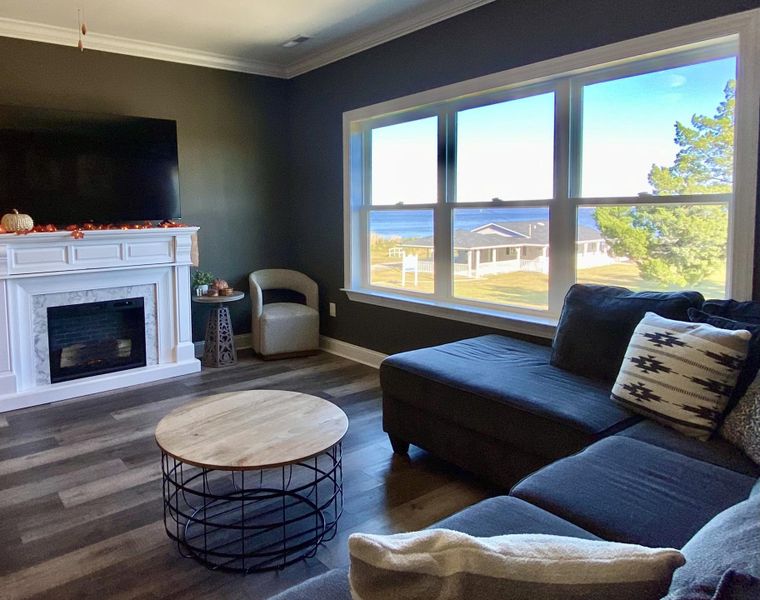 Furnished interior view inside a new home in , Georgetown (Image 15).
