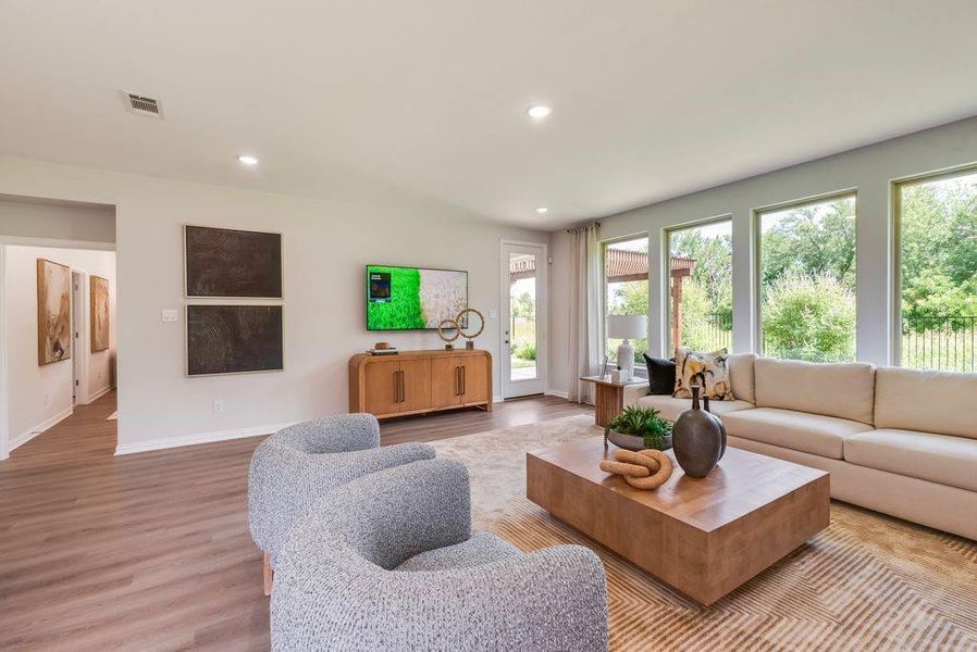 Furnished interior view inside a new home in , Anna (Image 11).