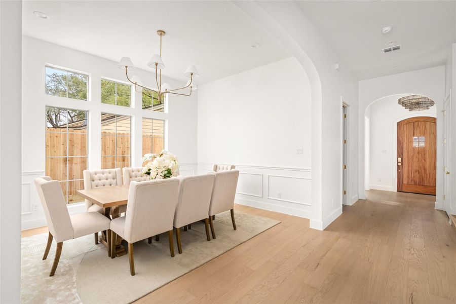 Furnished interior view inside a new home in , Houston (Image 5).