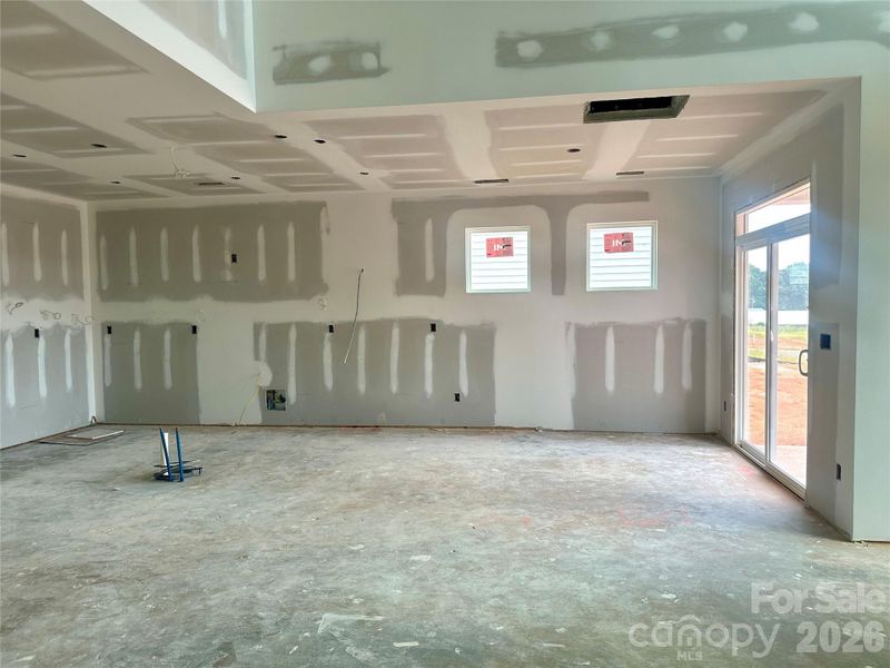 Construction progress of homesite 187