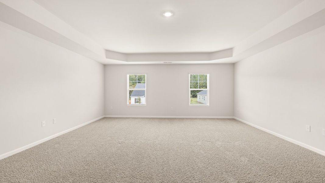 Spacious, unfurnished interior of a new home in Preserve at Dove Creek, Statham (Image 28).