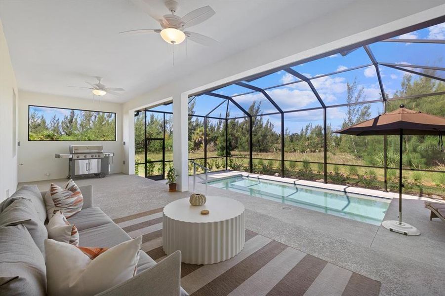 Exterior details and patio area of a home in , Port Charlotte (Image 24).