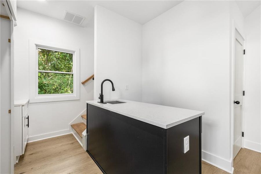 Furnished interior view inside a new home in , Atlanta (Image 11). Furnished interior view inside a new home in , Atlanta (Image 11).