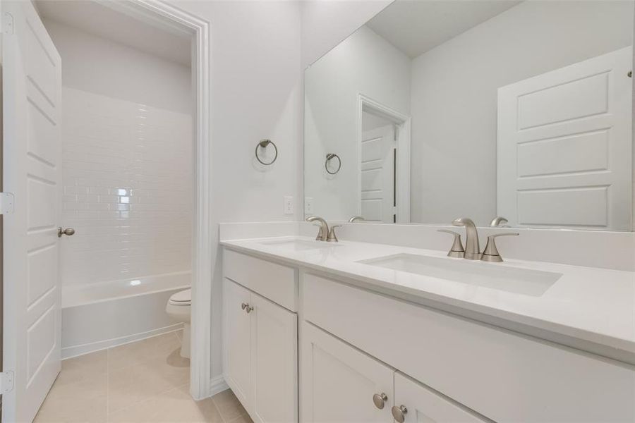 Furnished interior view inside a new home in Spiritas Ranch, Little Elm (Image 5).