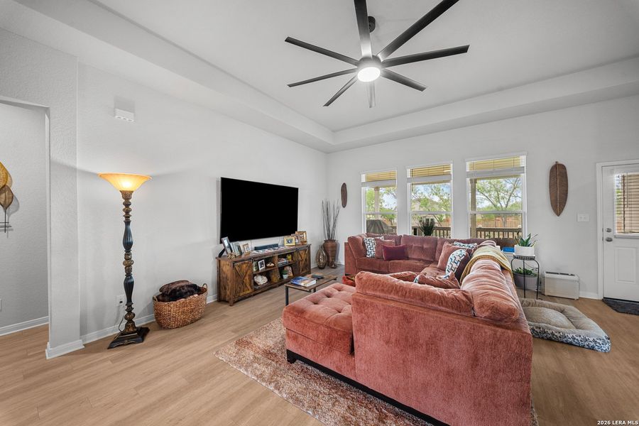 Furnished interior view inside a new home in Jordan's Ranch, San Antonio (Image 12).